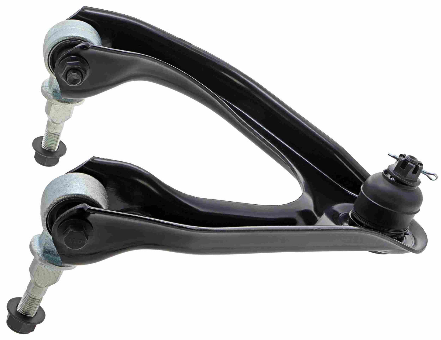 Side View of Front Upper Right Suspension Control Arm and Ball Joint Assembly MEVOTECH CMS20571