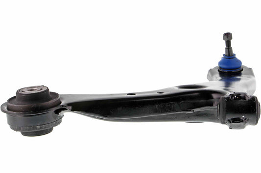 Angle View of Front Left Suspension Control Arm and Ball Joint Assembly MEVOTECH CMS251001