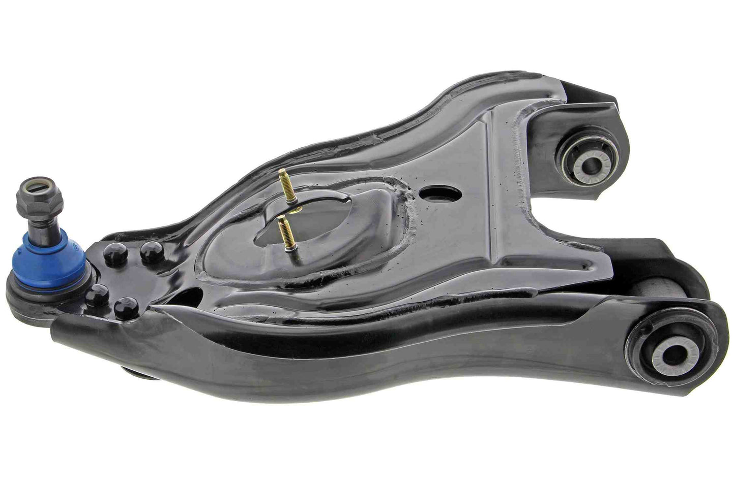 Side View of Front Left Suspension Control Arm and Ball Joint Assembly MEVOTECH CMS251025