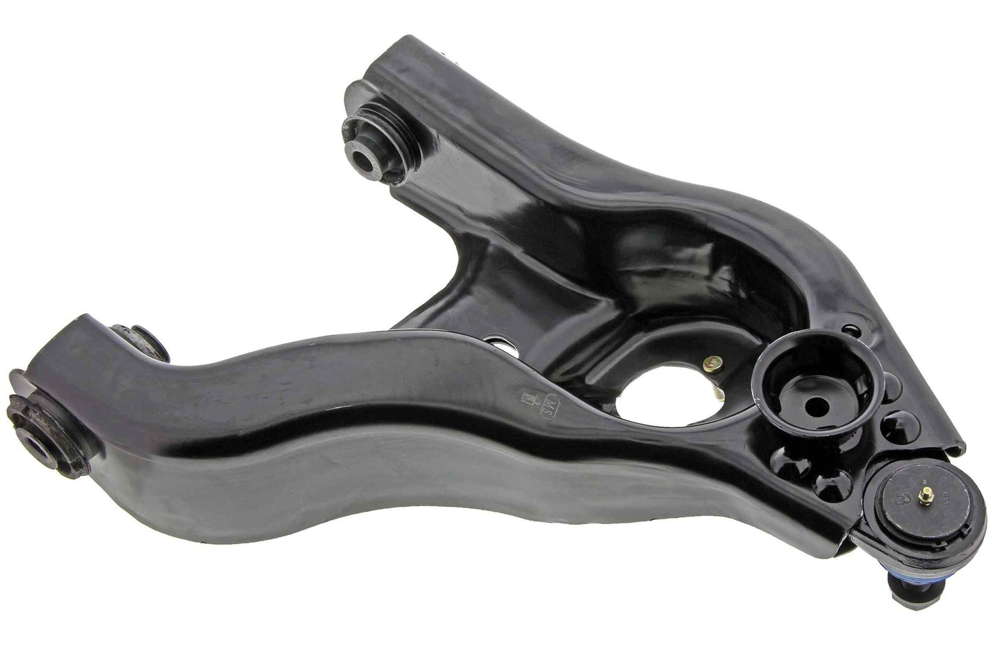 Back View of Front Right Suspension Control Arm and Ball Joint Assembly MEVOTECH CMS251026