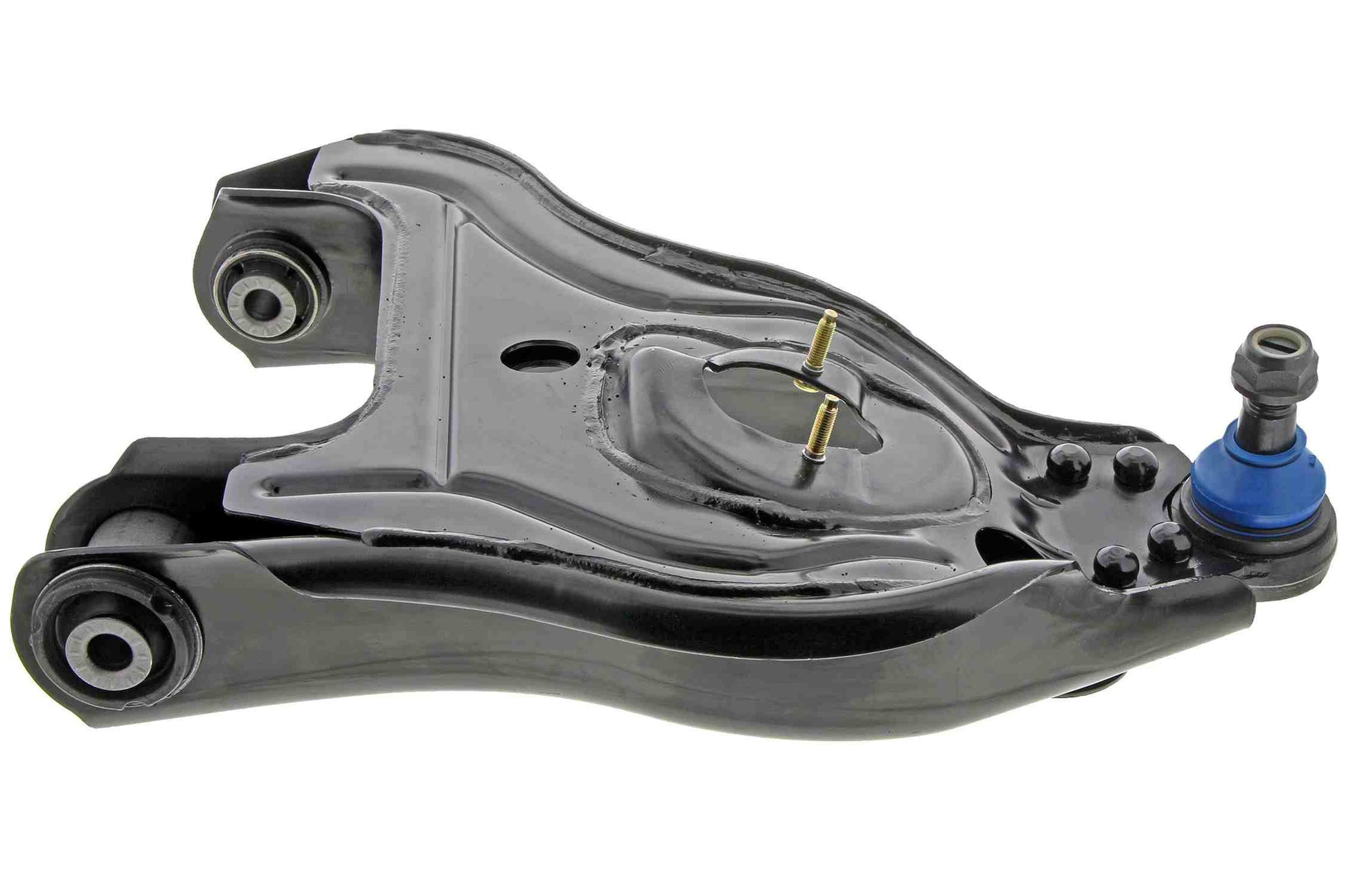 Side View of Front Right Suspension Control Arm and Ball Joint Assembly MEVOTECH CMS251026