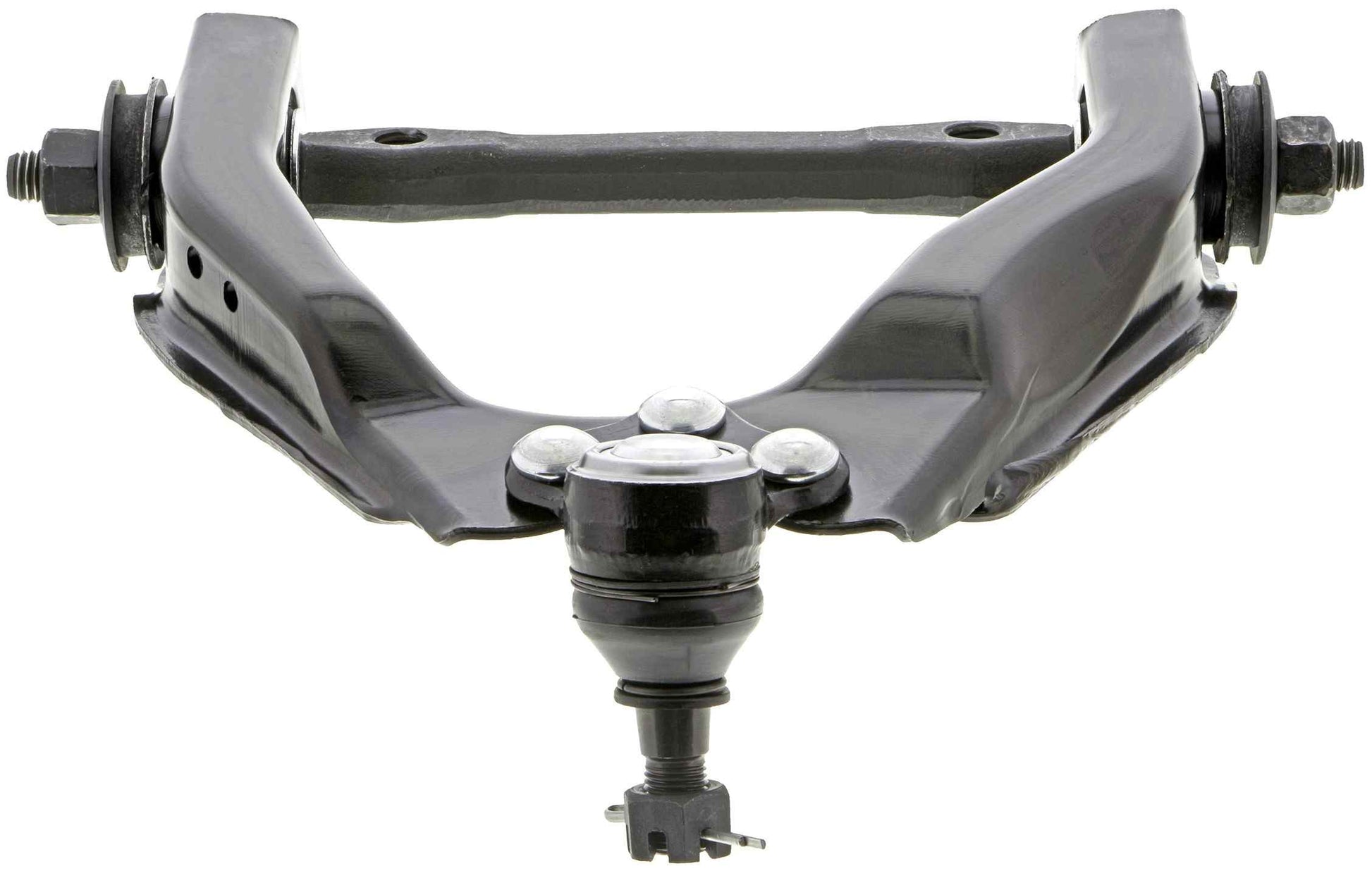 Bottom View of Front Upper Left Suspension Control Arm and Ball Joint Assembly MEVOTECH CMS25102