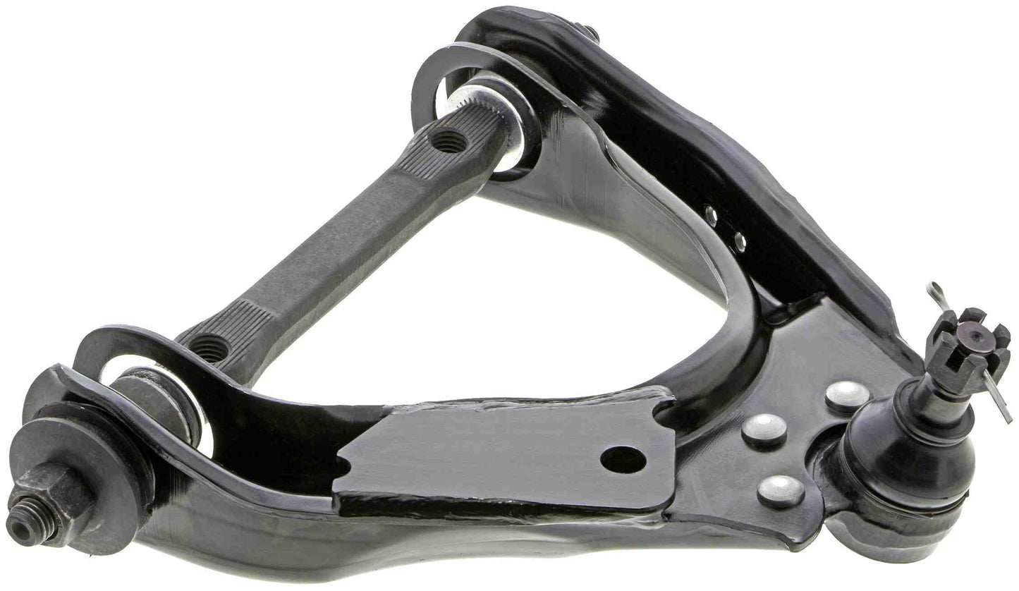 Side View of Front Upper Left Suspension Control Arm and Ball Joint Assembly MEVOTECH CMS25102