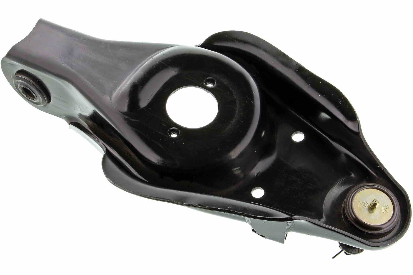 Back View of Front Left Suspension Control Arm and Ball Joint Assembly MEVOTECH CMS25104