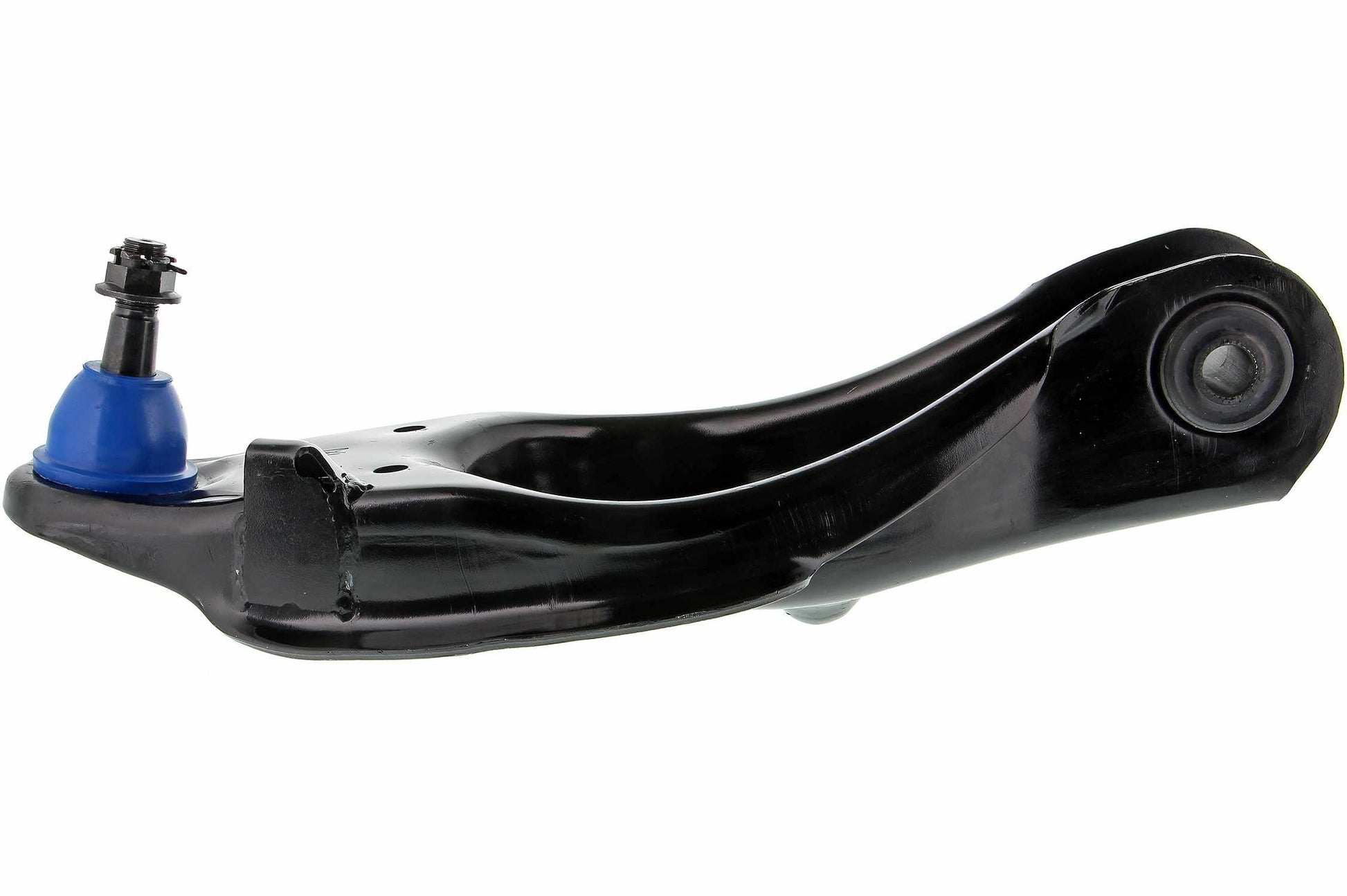 Side View of Front Left Suspension Control Arm and Ball Joint Assembly MEVOTECH CMS25104