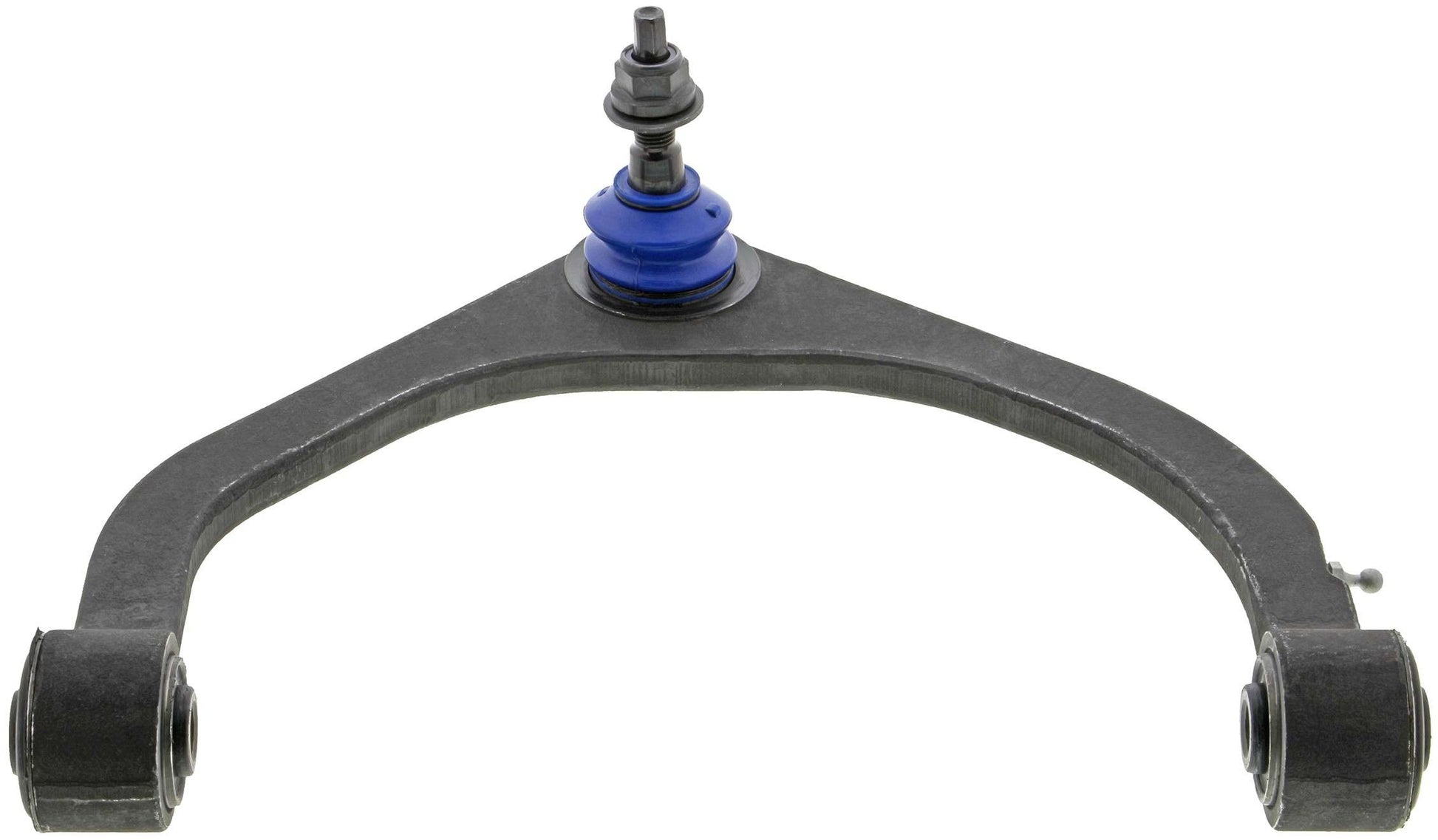 Angle View of Front Upper Right Suspension Control Arm and Ball Joint Assembly MEVOTECH CMS251058