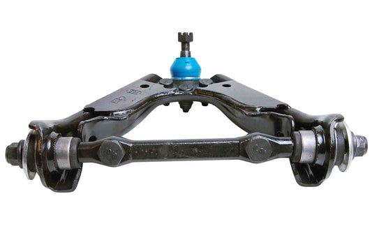 Angle View of Front Upper Left Suspension Control Arm and Ball Joint Assembly MEVOTECH CMS25112