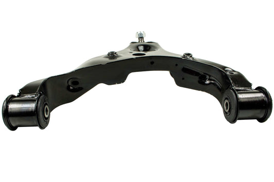 Angle View of Front Left Suspension Control Arm and Ball Joint Assembly MEVOTECH CMS251135