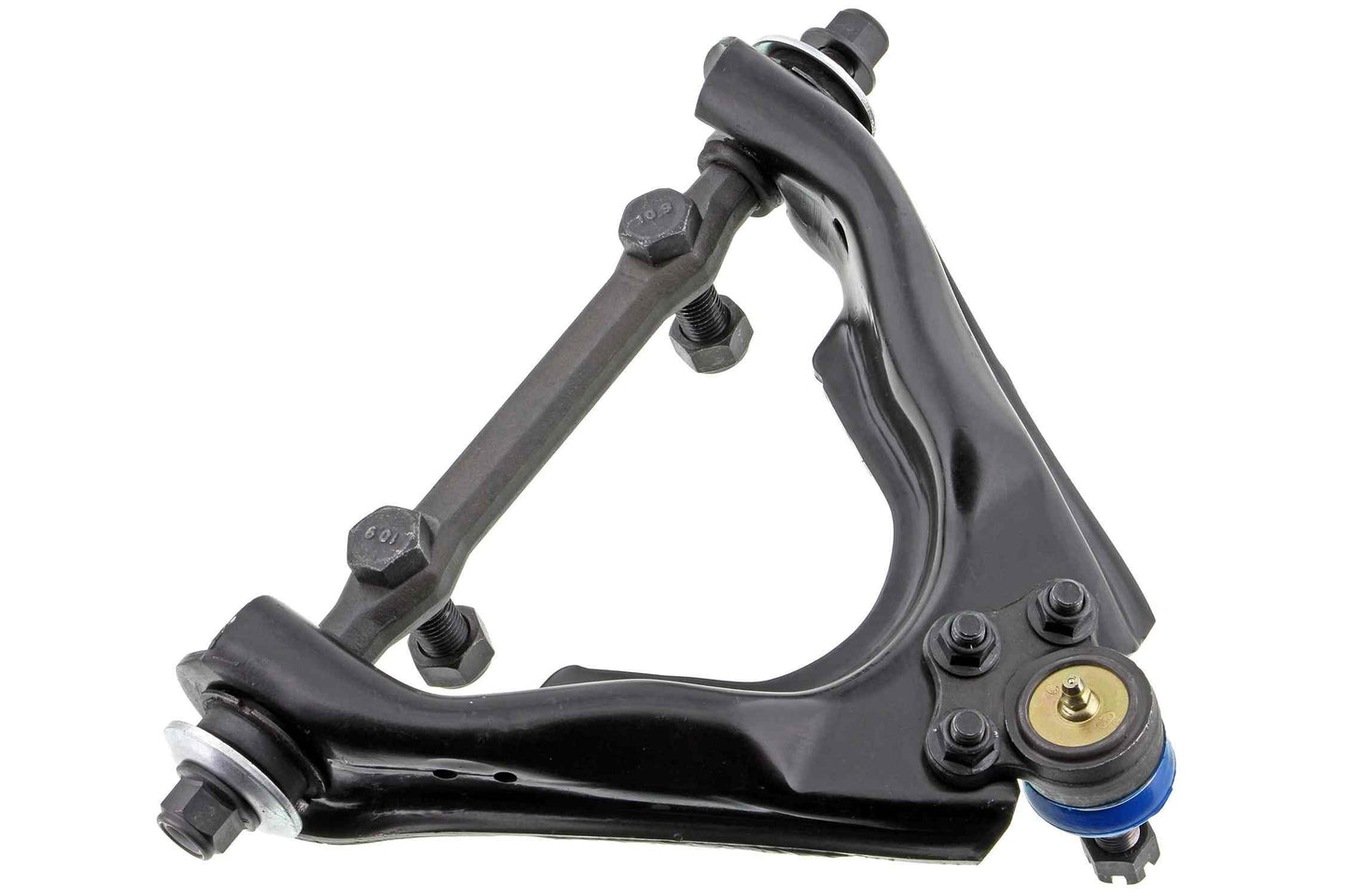 Back View of Front Upper Right Suspension Control Arm and Ball Joint Assembly MEVOTECH CMS25113