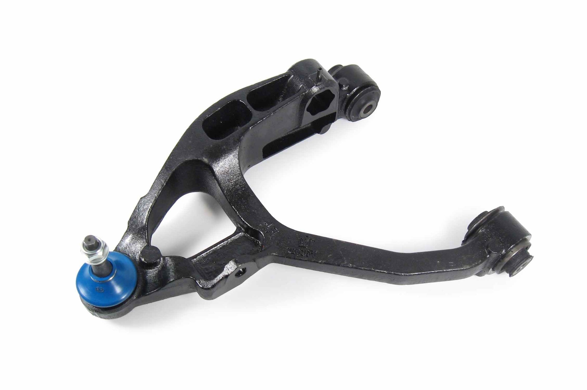 Front View of Front Left Suspension Control Arm and Ball Joint Assembly MEVOTECH CMS25114