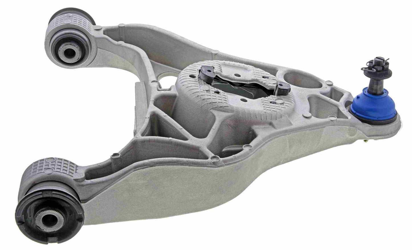 Side View of Front Left Suspension Control Arm and Ball Joint Assembly MEVOTECH CMS251150