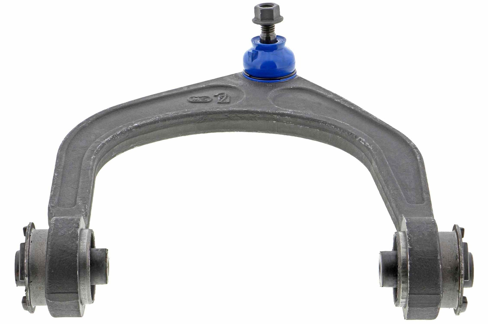 Angle View of Front Upper Left Suspension Control Arm and Ball Joint Assembly MEVOTECH CMS25117