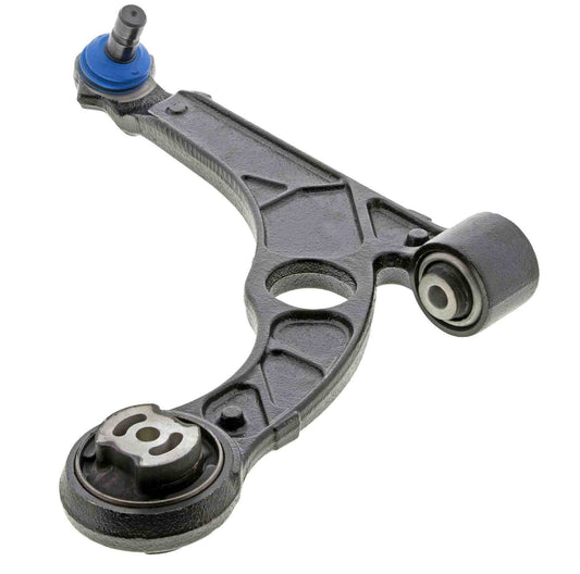 Angle View of Front Left Suspension Control Arm and Ball Joint Assembly MEVOTECH CMS251201