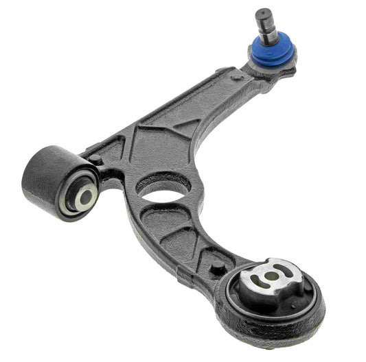 Angle View of Front Right Suspension Control Arm and Ball Joint Assembly MEVOTECH CMS251202