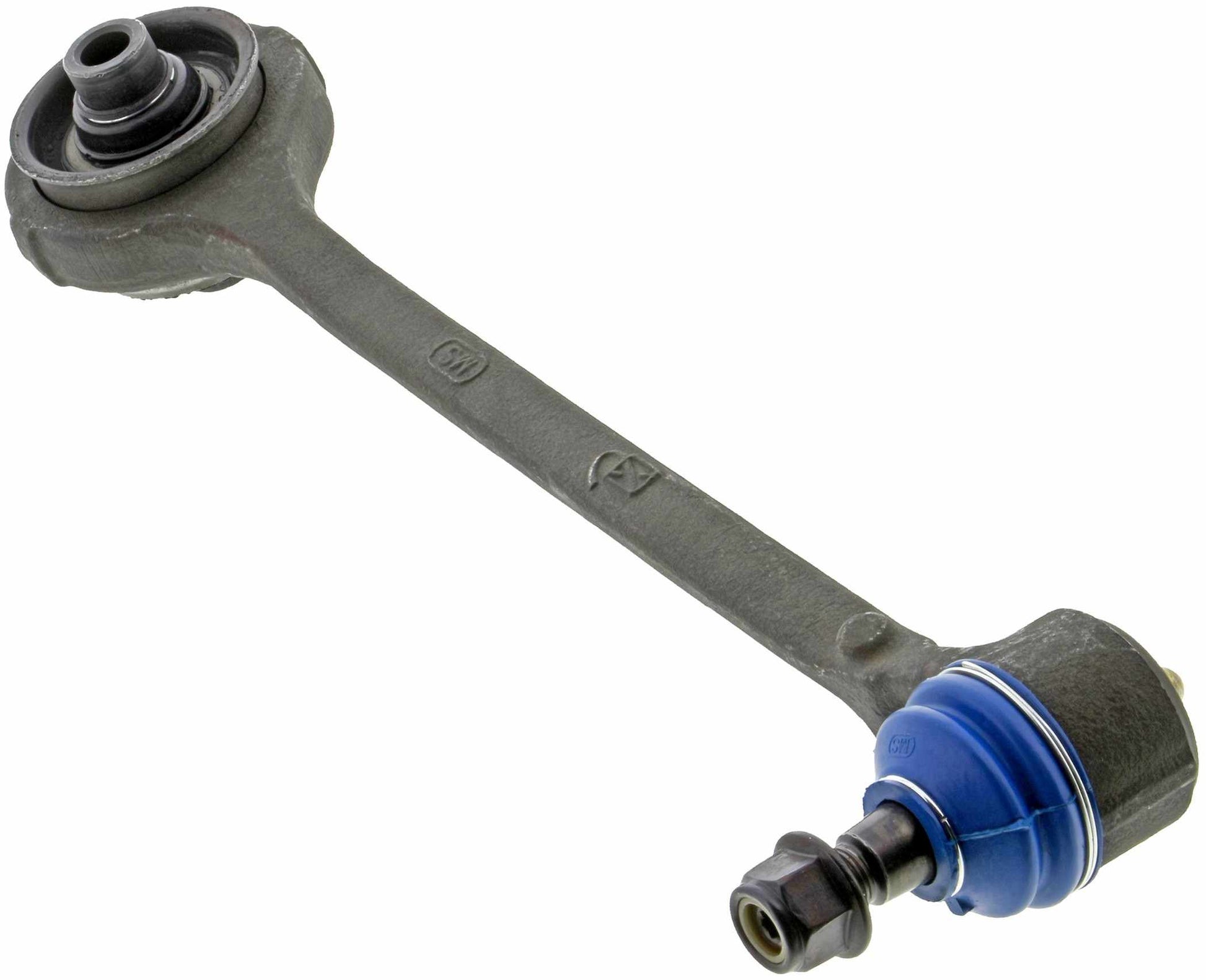 Side View of Front Left Suspension Control Arm and Ball Joint Assembly MEVOTECH CMS25120