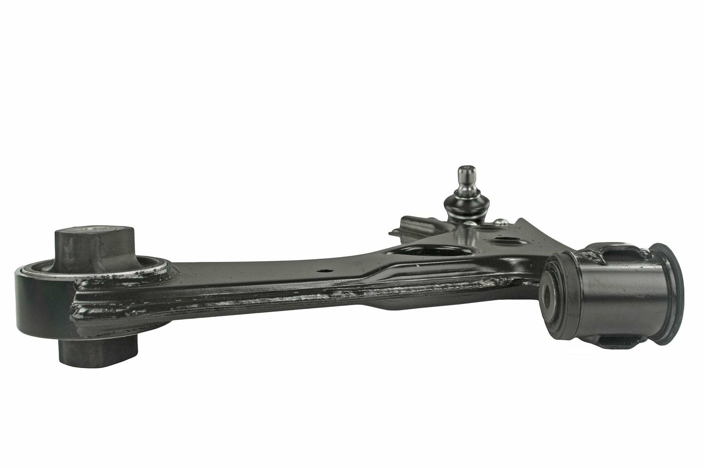 Angle View of Front Left Suspension Control Arm and Ball Joint Assembly MEVOTECH CMS251213