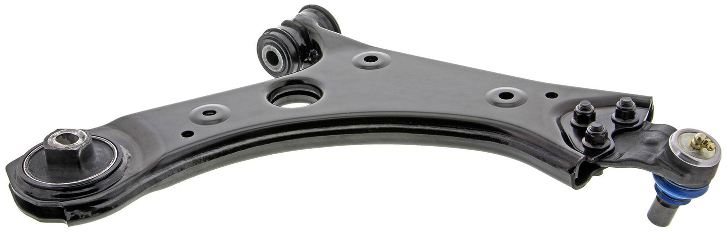 Bottom View of Front Left Suspension Control Arm and Ball Joint Assembly MEVOTECH CMS251220