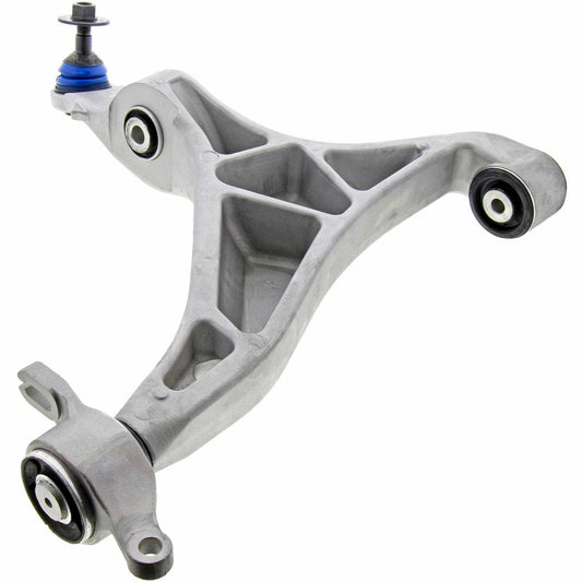 Angle View of Front Right Suspension Control Arm and Ball Joint Assembly MEVOTECH CMS251233