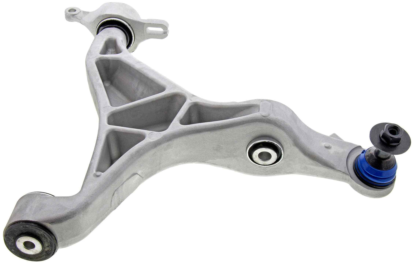 Side View of Front Right Suspension Control Arm and Ball Joint Assembly MEVOTECH CMS251233