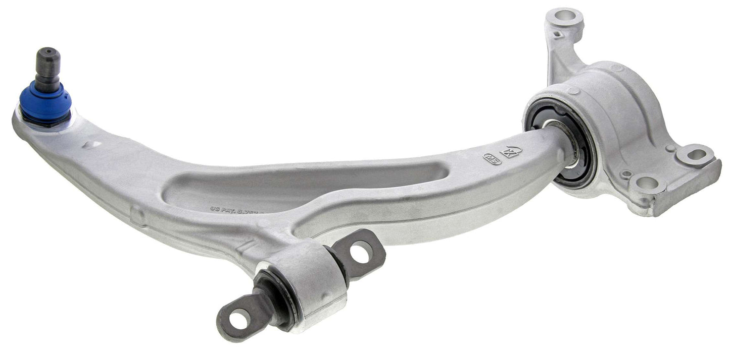 Side View of Front Right Suspension Control Arm and Ball Joint Assembly MEVOTECH CMS251239