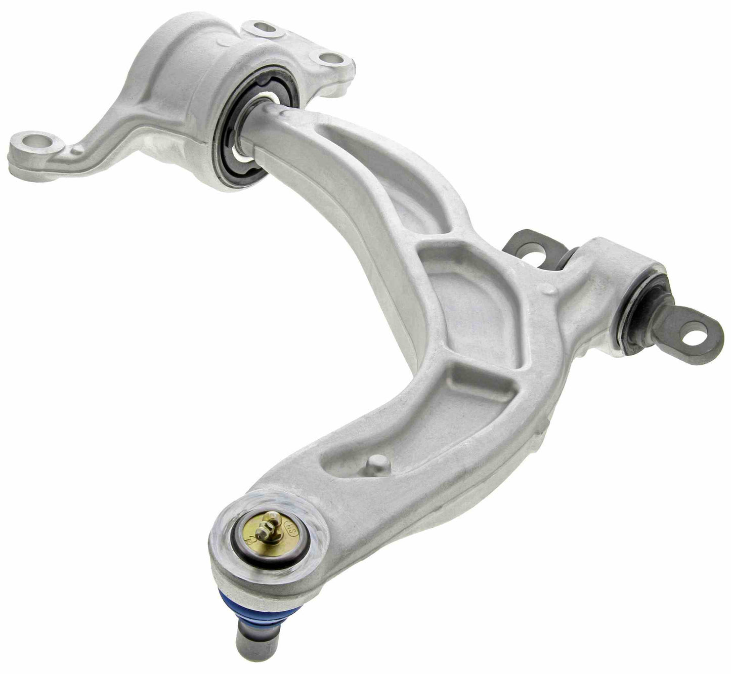 Back View of Front Left Suspension Control Arm and Ball Joint Assembly MEVOTECH CMS251240