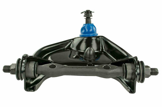 Angle View of Front Upper Right Suspension Control Arm and Ball Joint Assembly MEVOTECH CMS25136