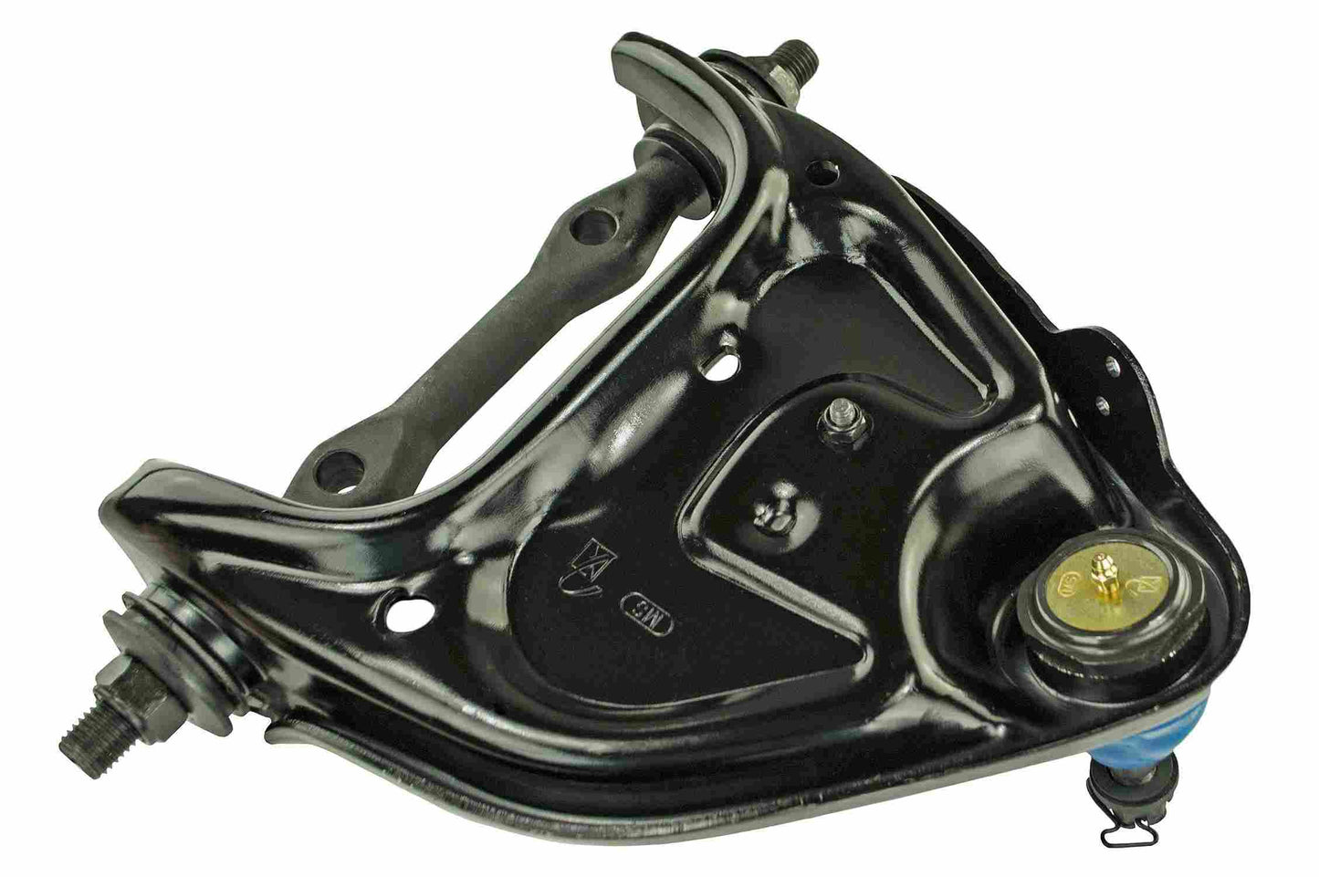 Back View of Front Upper Right Suspension Control Arm and Ball Joint Assembly MEVOTECH CMS25136