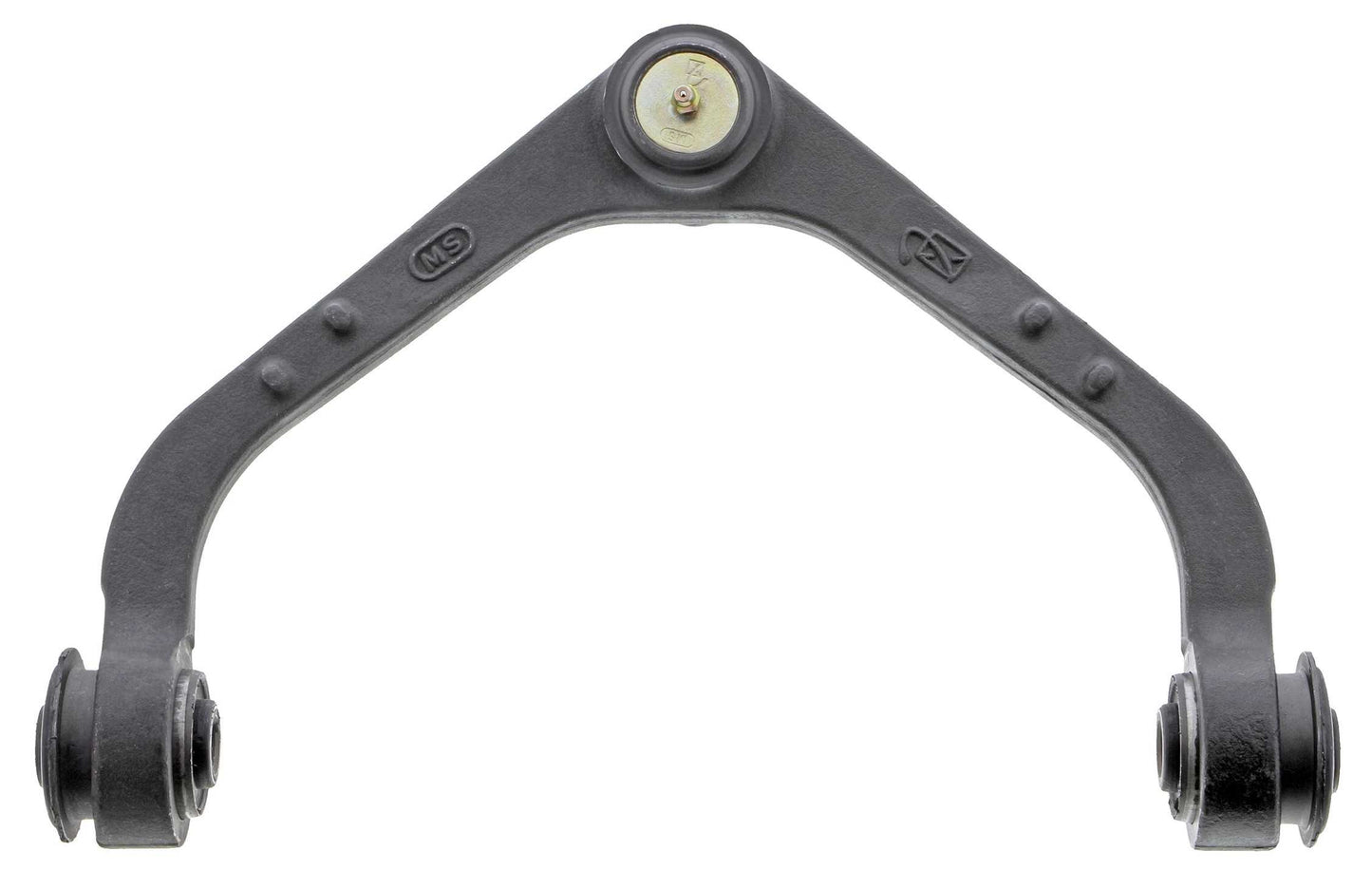 Back View of Front Upper Suspension Control Arm and Ball Joint Assembly MEVOTECH CMS25141