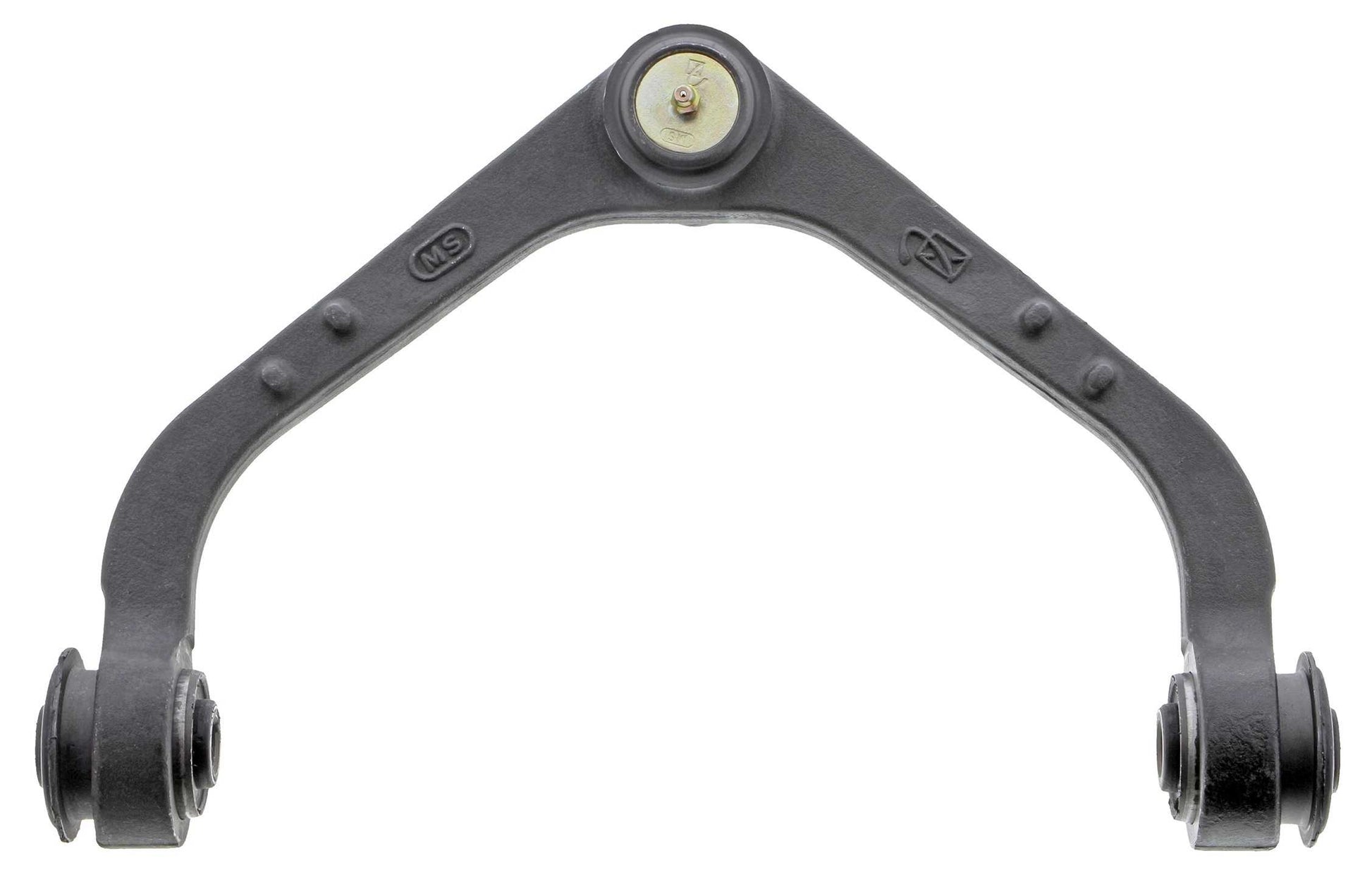 Back View of Front Upper Suspension Control Arm and Ball Joint Assembly MEVOTECH CMS25141