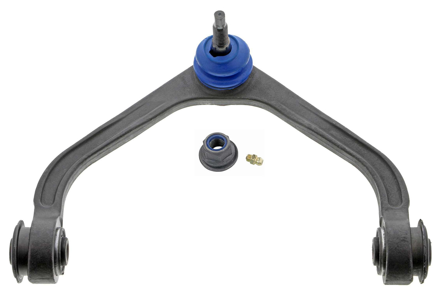 Front View of Front Upper Suspension Control Arm and Ball Joint Assembly MEVOTECH CMS25141