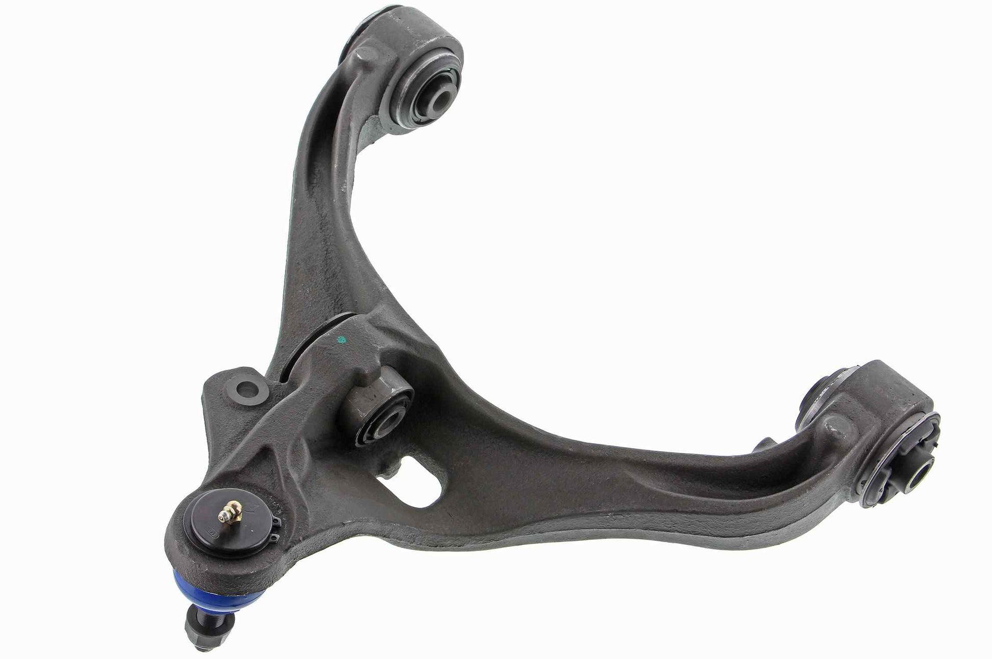 Back View of Front Left Suspension Control Arm and Ball Joint Assembly MEVOTECH CMS25142