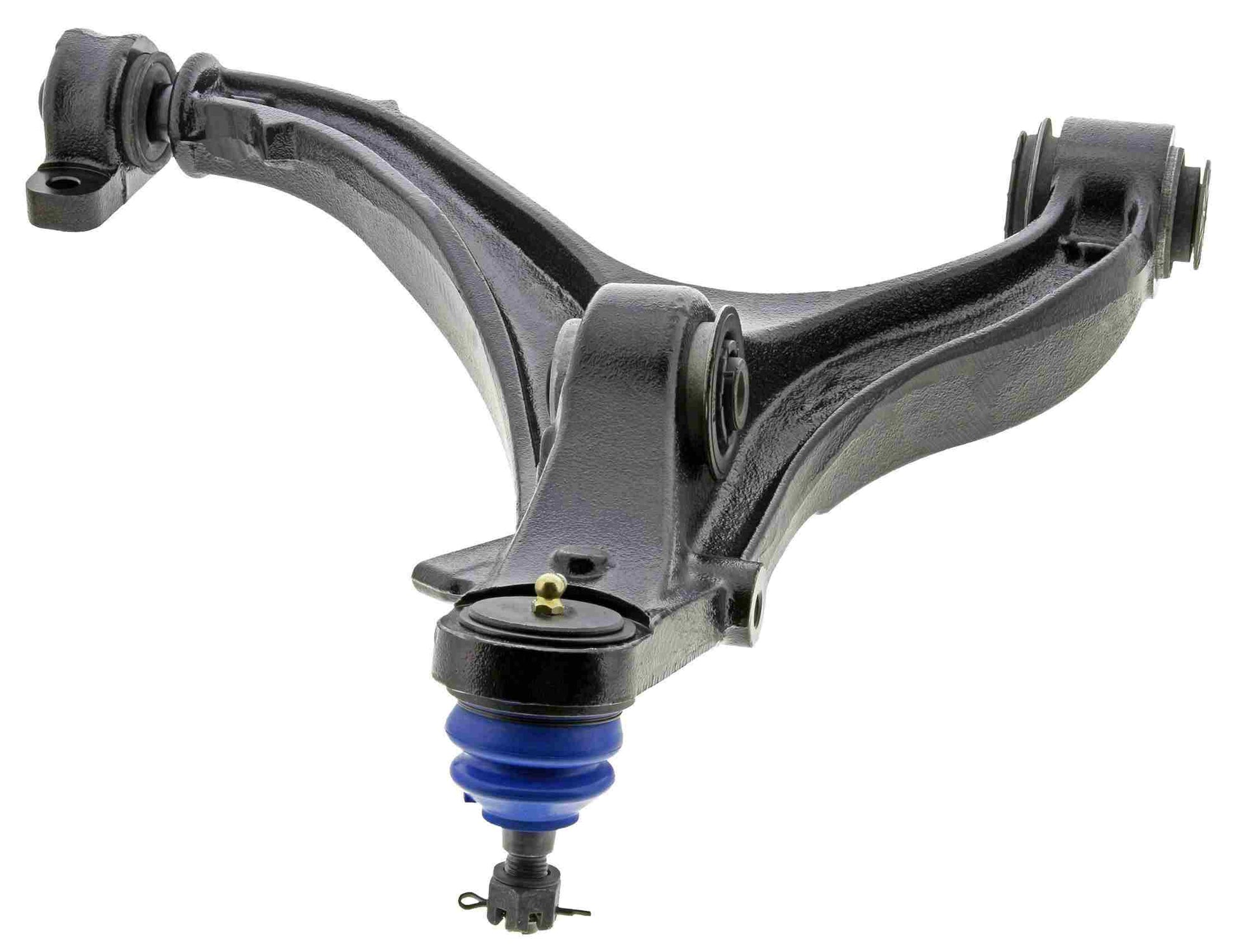 Back View of Front Right Suspension Control Arm and Ball Joint Assembly MEVOTECH CMS25171