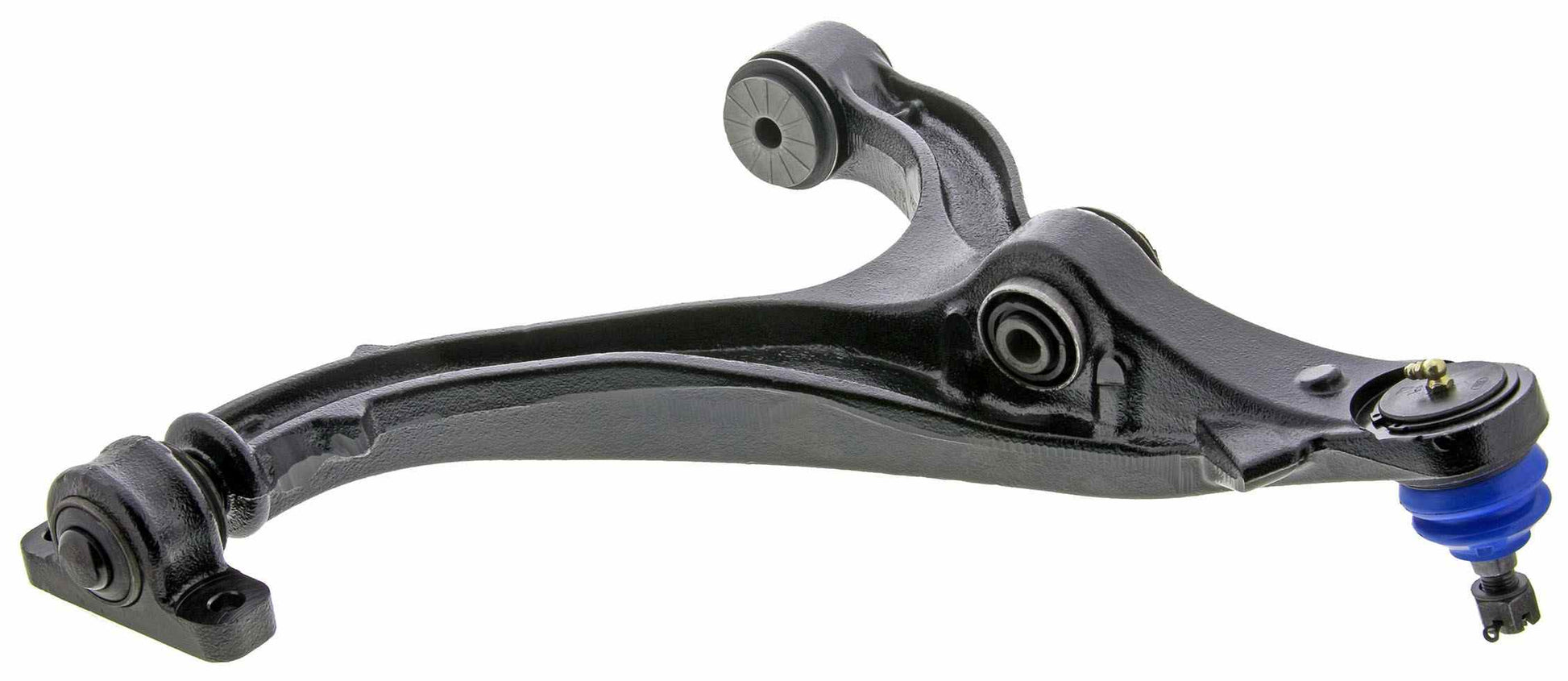 Bottom View of Front Right Suspension Control Arm and Ball Joint Assembly MEVOTECH CMS25171