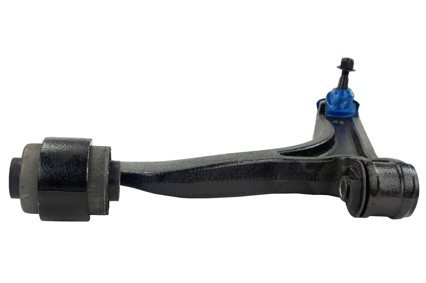 Angle View of Front Left Suspension Control Arm and Ball Joint Assembly MEVOTECH CMS25179