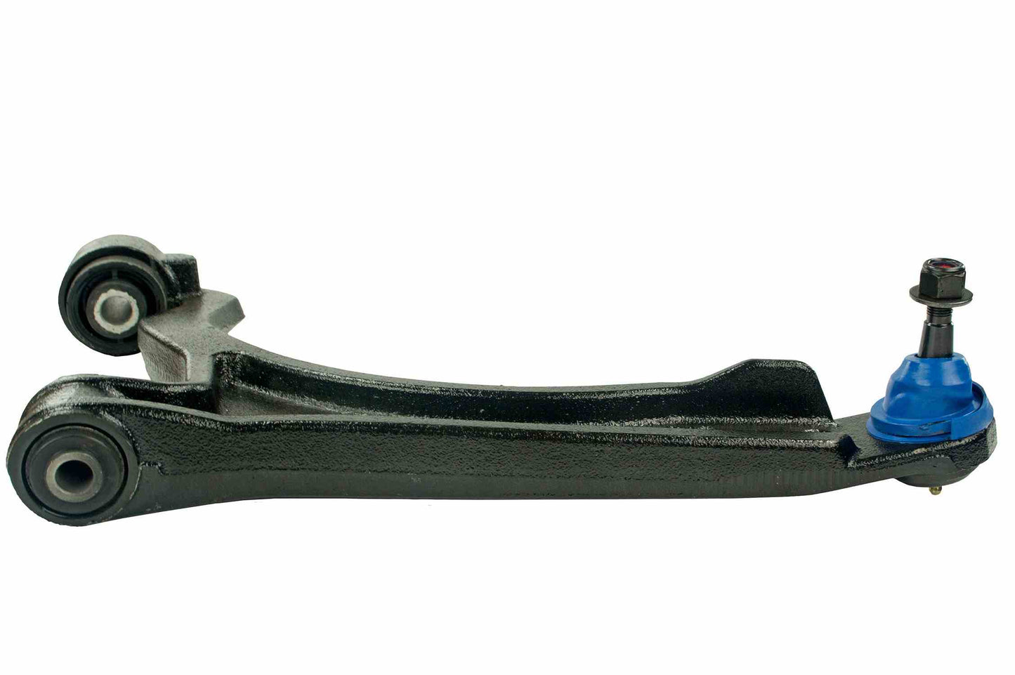 Side View of Front Left Suspension Control Arm and Ball Joint Assembly MEVOTECH CMS25179