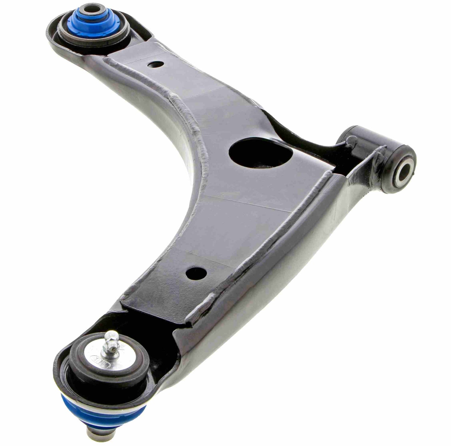 Back View of Front Left Suspension Control Arm and Ball Joint Assembly MEVOTECH CMS25188