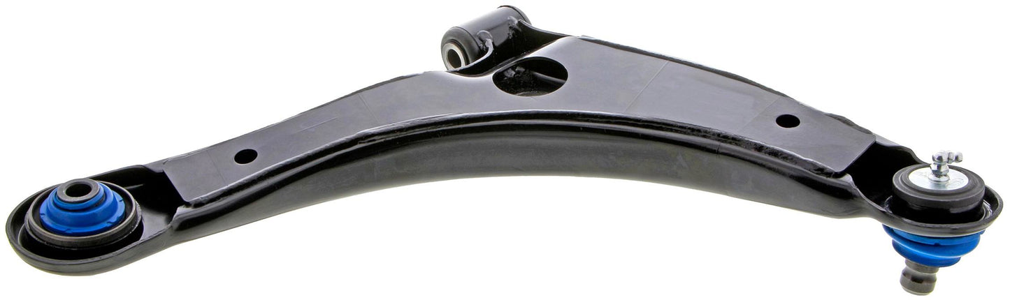 Bottom View of Front Left Suspension Control Arm and Ball Joint Assembly MEVOTECH CMS25188