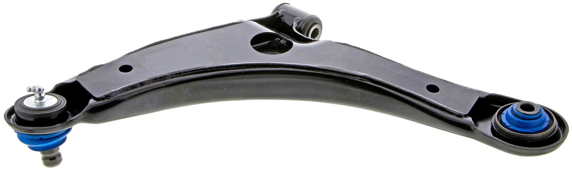 Bottom View of Front Right Suspension Control Arm and Ball Joint Assembly MEVOTECH CMS25189