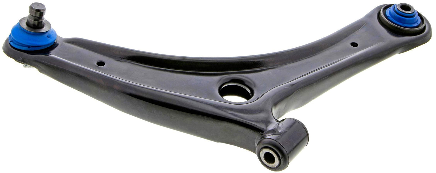 Side View of Front Right Suspension Control Arm and Ball Joint Assembly MEVOTECH CMS25189