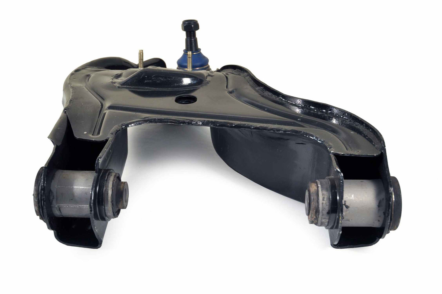 Angle View of Front Left Suspension Control Arm and Ball Joint Assembly MEVOTECH CMS25192