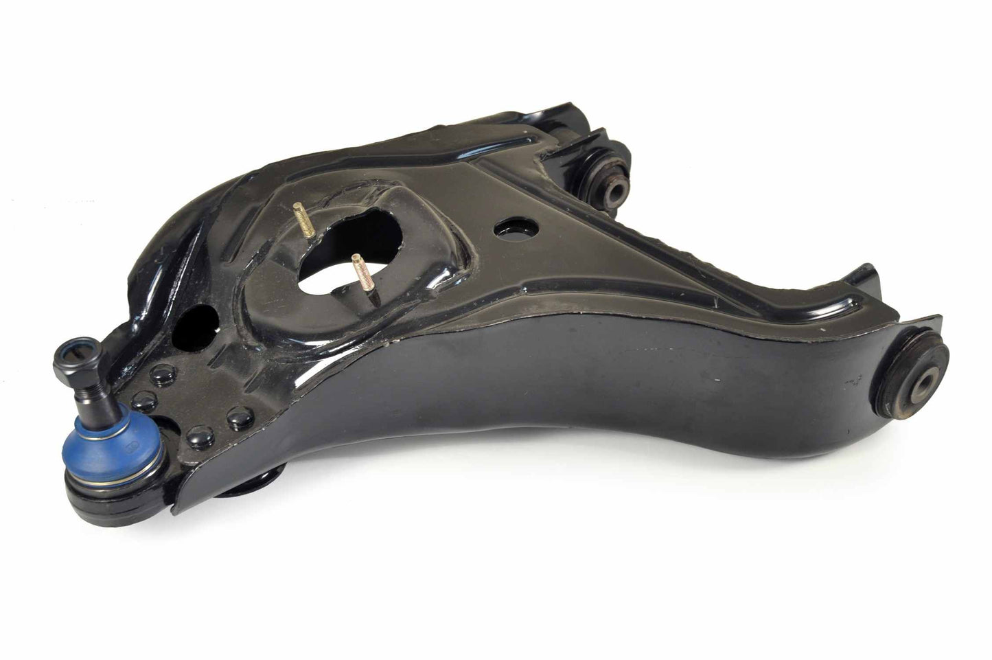 Front View of Front Right Suspension Control Arm and Ball Joint Assembly MEVOTECH CMS25193