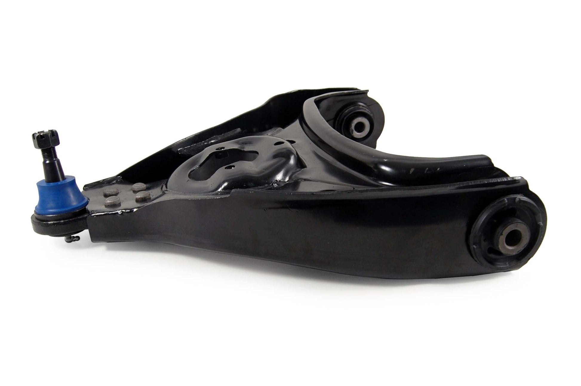 Side View of Front Right Suspension Control Arm and Ball Joint Assembly MEVOTECH CMS25195