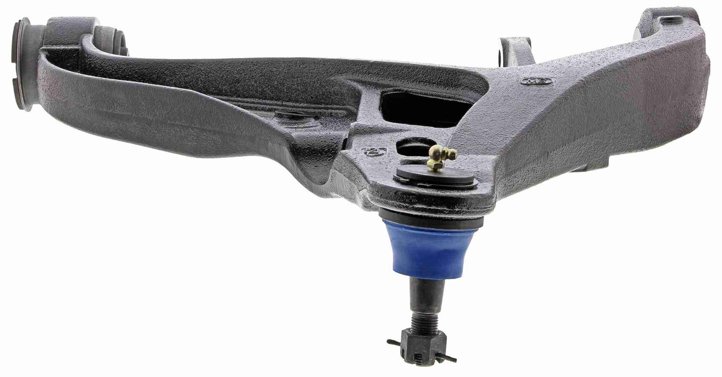 Bottom View of Front Left Suspension Control Arm and Ball Joint Assembly MEVOTECH CMS25198