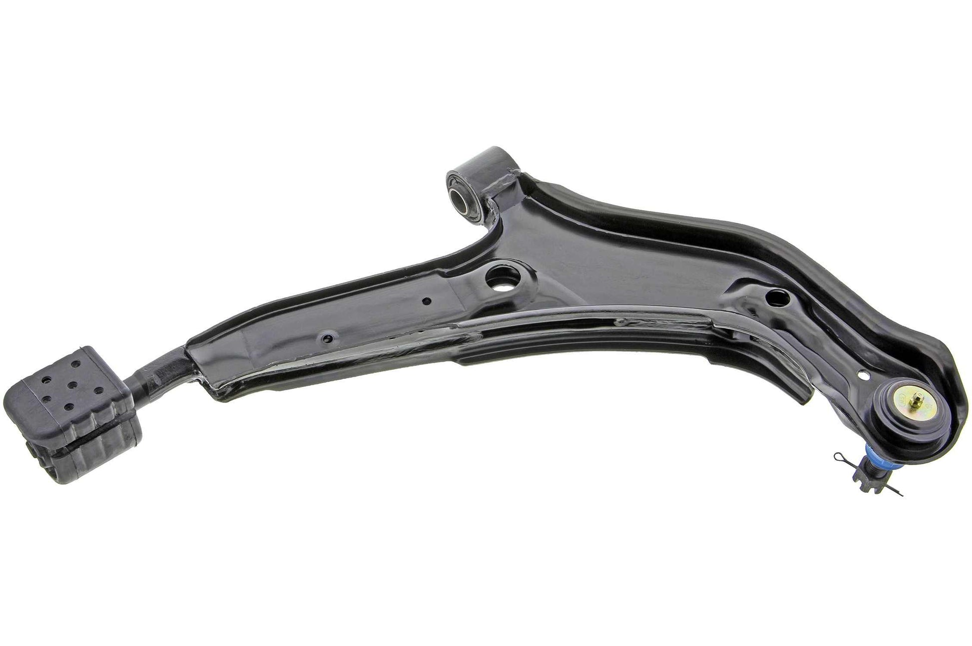 Back View of Front Left Suspension Control Arm and Ball Joint Assembly MEVOTECH CMS30100