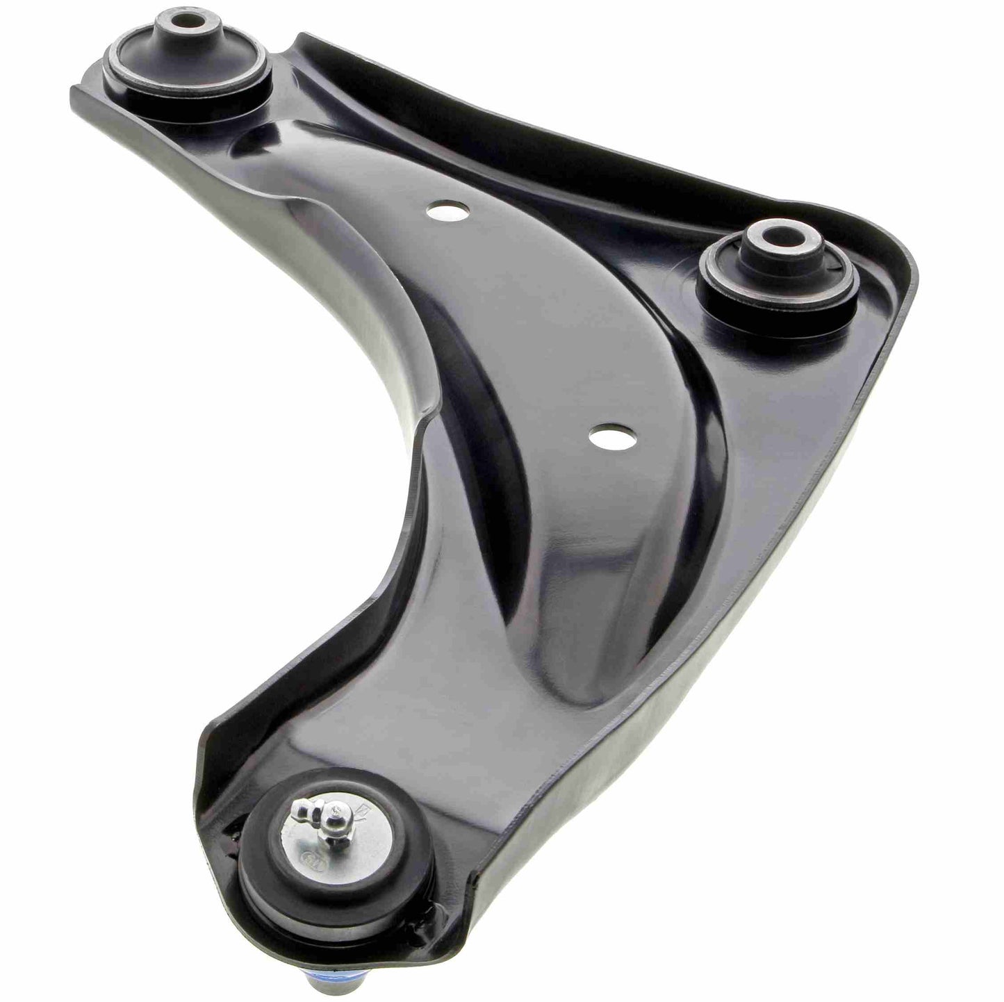 Back View of Front Left Suspension Control Arm and Ball Joint Assembly MEVOTECH CMS301017