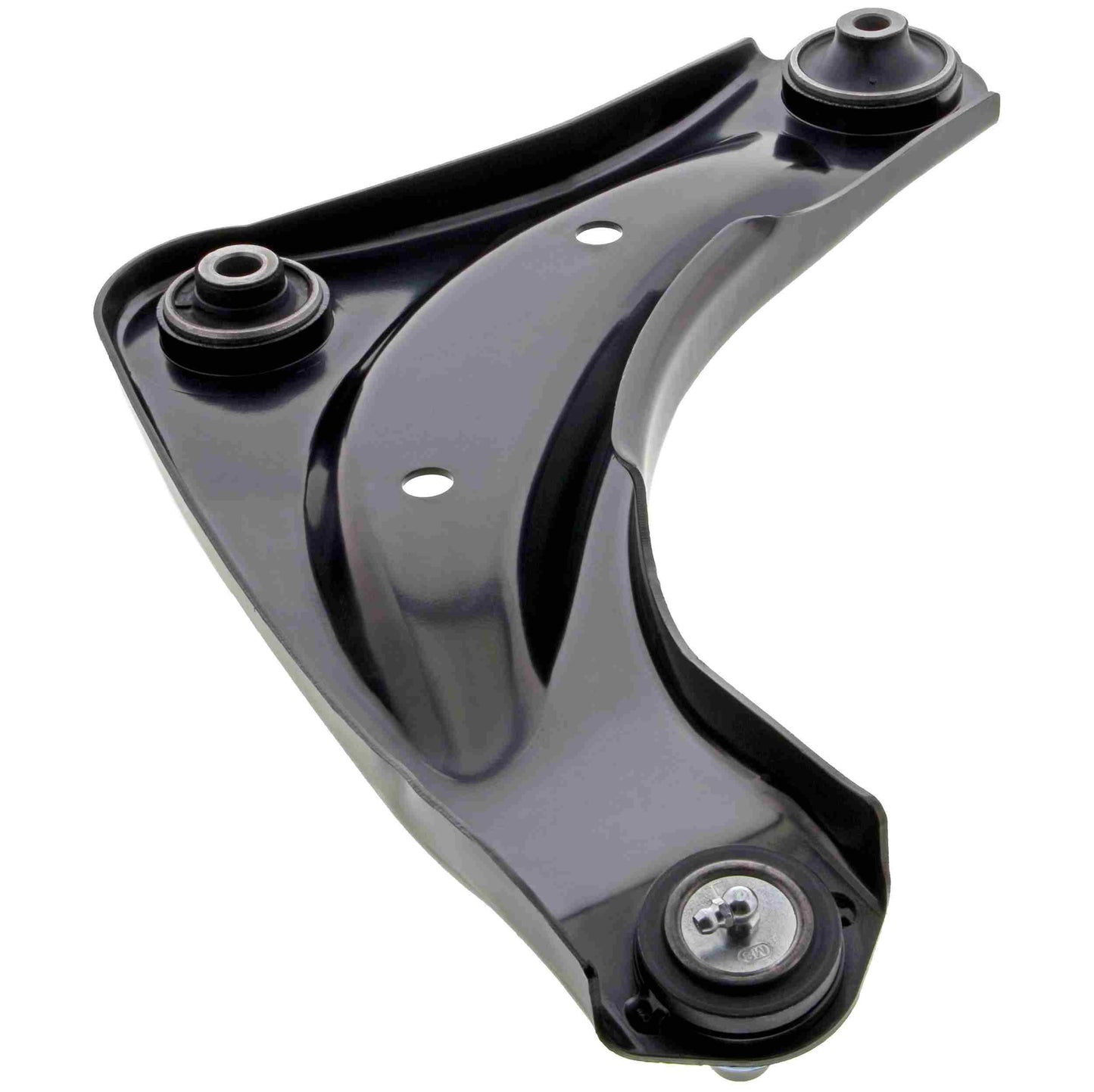 Back View of Front Right Suspension Control Arm and Ball Joint Assembly MEVOTECH CMS301018