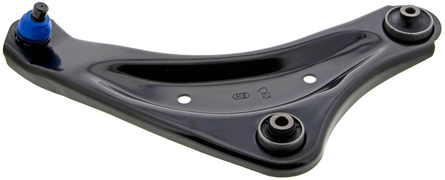 Side View of Front Right Suspension Control Arm and Ball Joint Assembly MEVOTECH CMS301018