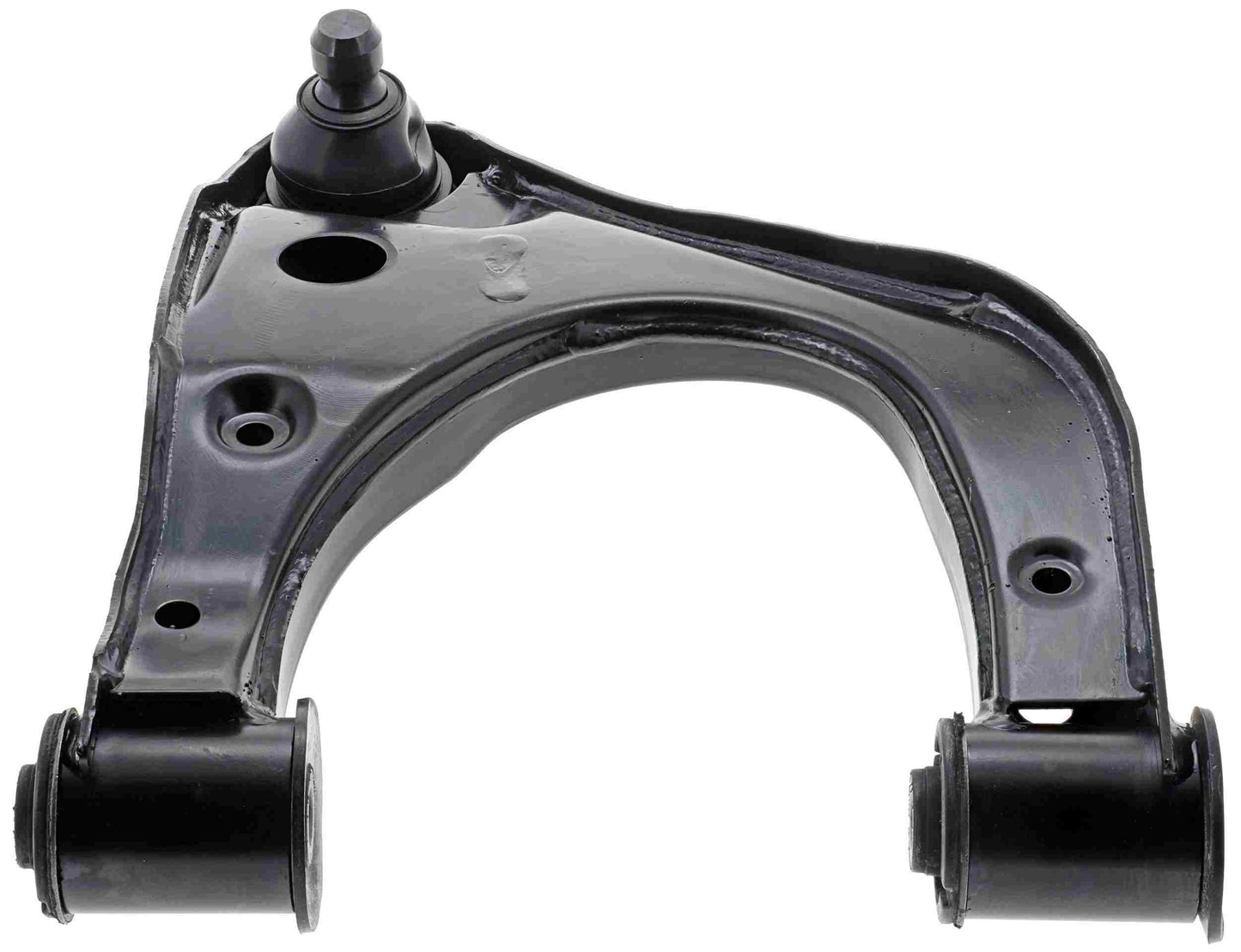 Angle View of Rear Upper Right Suspension Control Arm and Ball Joint Assembly MEVOTECH CMS301101