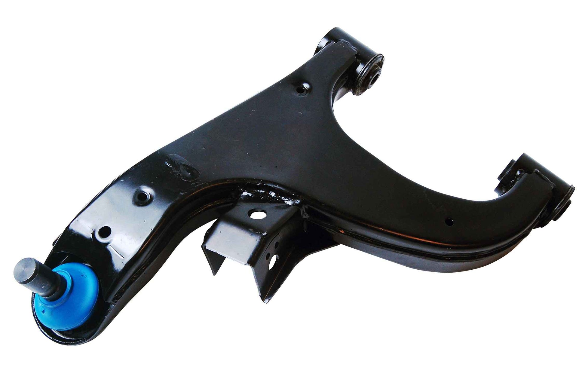 Front View of Rear Left Suspension Control Arm and Ball Joint Assembly MEVOTECH CMS301102