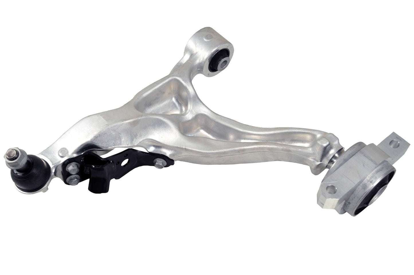 Front View of Front Right Suspension Control Arm and Ball Joint Assembly MEVOTECH CMS301112